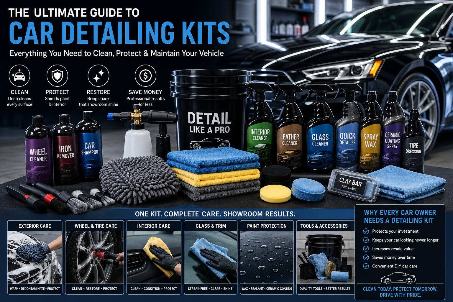 car detailing kit guide