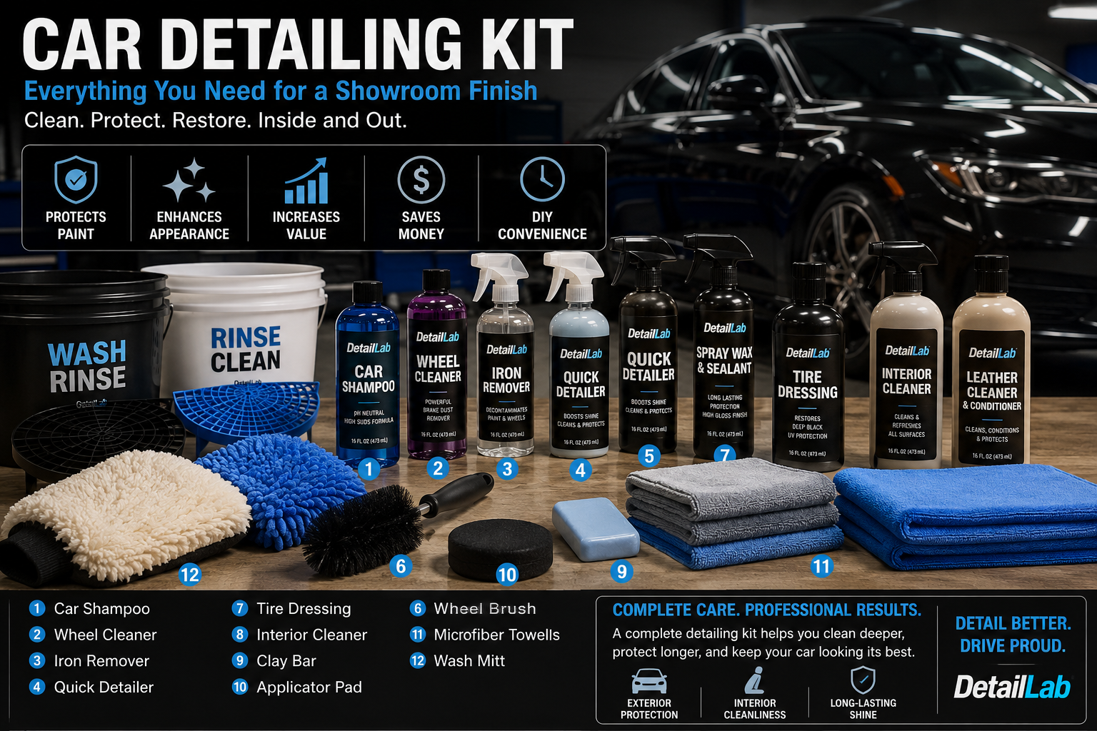 What Is a Car Detailing Kit