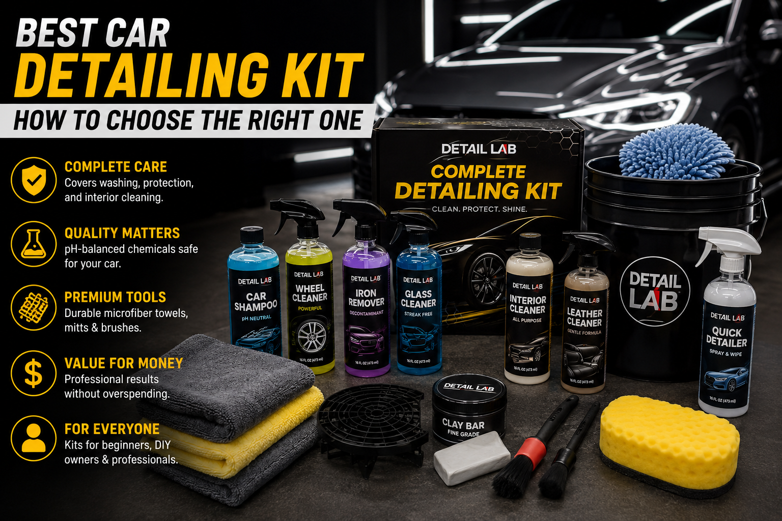 Best Car Detailing Kit
